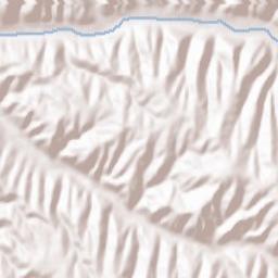 Rio Blanco County Terrain Map