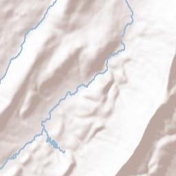 Bedford County Terrain Map