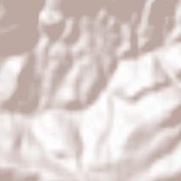 Arcos de las Salinas Terrain Map