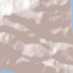 Roseto Capo Spulico Terrain Map