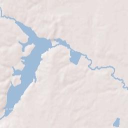Choctaw Lake Terrain Map