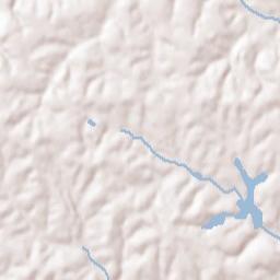 Muskingum County Terrain Map