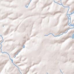 Delaware County Terrain Map