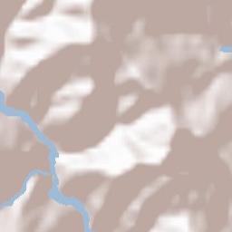 Albidona Terrain Map