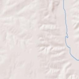 Linn County Terrain Map