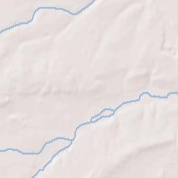Ocean County Terrain Map