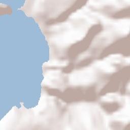 San Nicola Arcella Terrain Map