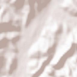 Kujang-ŭp Terrain Map