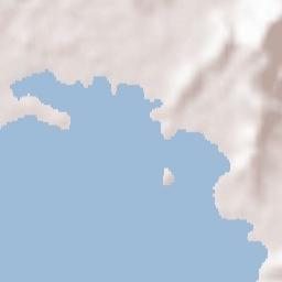Hŭngnam Terrain Map