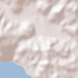 Semboku-shi Terrain Map