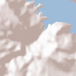 Benagéber Terrain Map