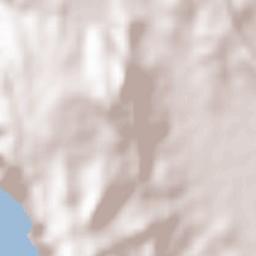 Nomós Kerkýras Terrain Map