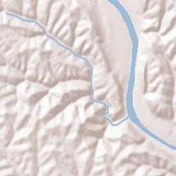 Morgan County Terrain Map