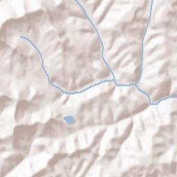 Monongalia County Terrain Map