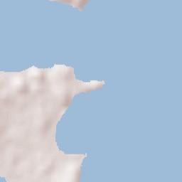 Corfu Terrain Map
