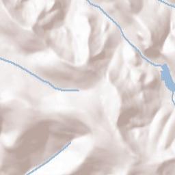 Sierra County Terrain Map