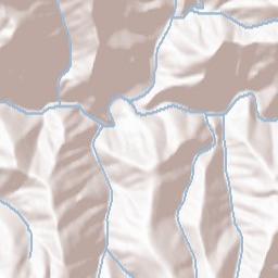 Downieville Terrain Map