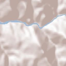 Cabañas del Castillo Terrain Map