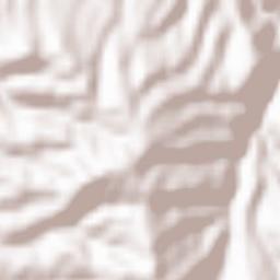 San Demetrio Corone Terrain Map