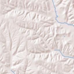 Morgan County Terrain Map