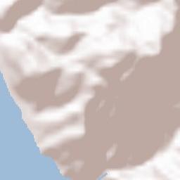 Acquappesa Terrain Map