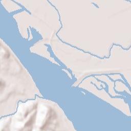 Louisiana Terrain Map