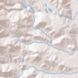 Willits Terrain Map