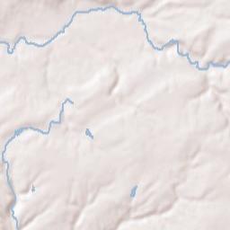 Warren County Terrain Map