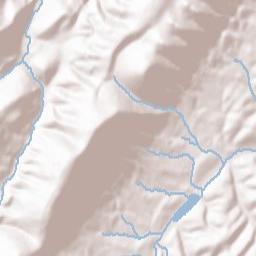 Mineral County Terrain Map