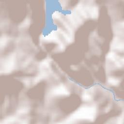 Cañamero Terrain Map