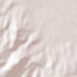 Velestíno Terrain Map