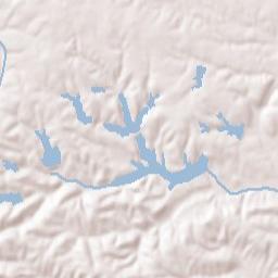 Princes Lakes Terrain Map