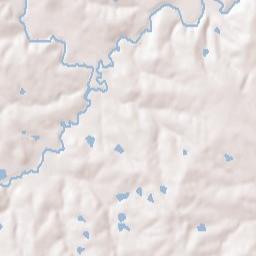 Clay County Terrain Map