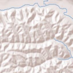 Athens County Terrain Map