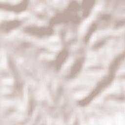 A dos Francos Terrain Map