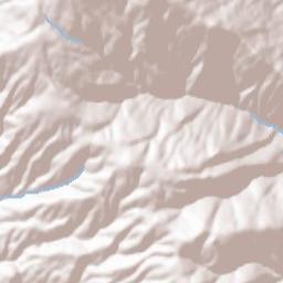 Lake County Terrain Map