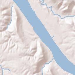 Francisville Terrain Map