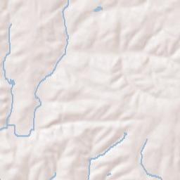 Cloverly Terrain Map