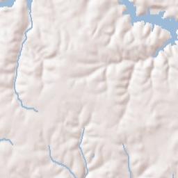 Burtonsville Terrain Map
