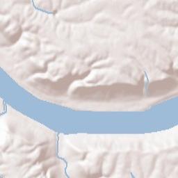 Delhi Hills Terrain Map