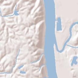 Fort Thomas Terrain Map
