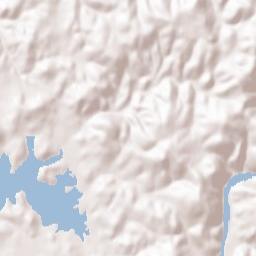 Lake of the Pines Terrain Map