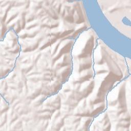 Highland Heights Terrain Map