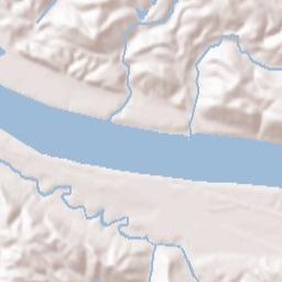 Silver Grove Terrain Map