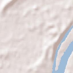 Pyongyang Terrain Map