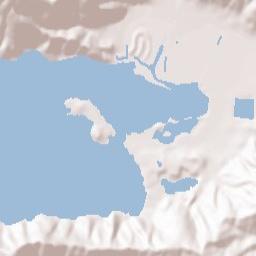 Clearlake Oaks Terrain Map