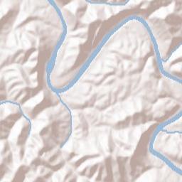 Wirt County Terrain Map