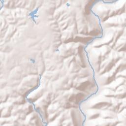 Boone County Terrain Map