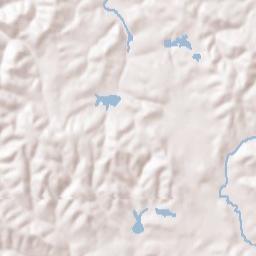 Claryville Terrain Map