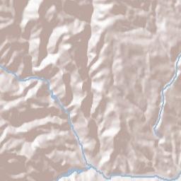 Manitou Springs Terrain Map